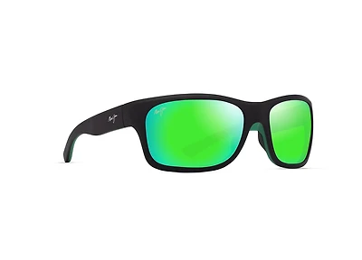 Maui Jim Men's Ano Nui Polarized Wrap Sunglasses