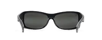 Maui Jim Men's Equator Polarized Wrap Rectangle Sunglasses