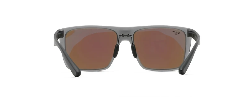 Maui Jim Men's Honokalani Polarized Rectangular Sunglasses