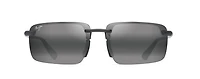 Maui Jim Men's Laulima Asian-Fit Polarized Mirrored Sunglasses