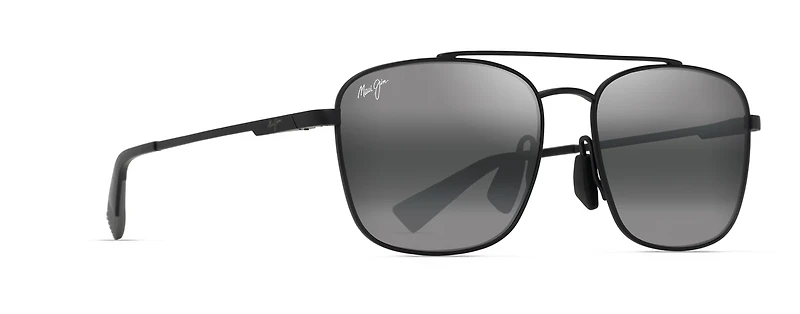 Maui Jim Men's Piwai Asian-Fit Polarized Mirrored Sunglasses