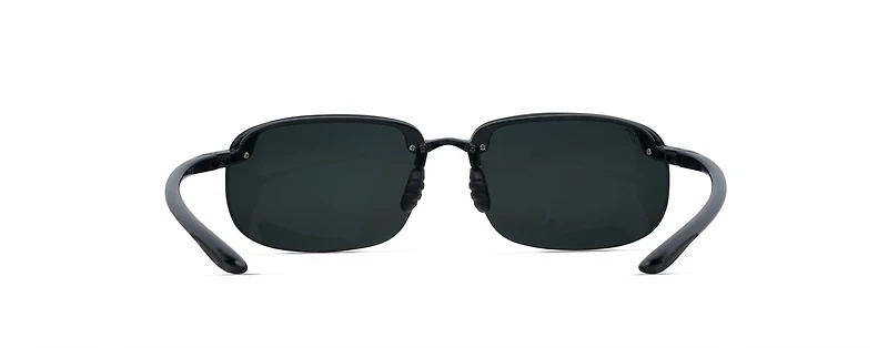 Maui Jim Unisex Hookipa Xlarge Polarized Rimless Sunglasses