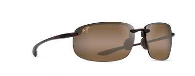Maui Jim Unisex Hookipa Xlarge Polarized Rimless Sunglasses