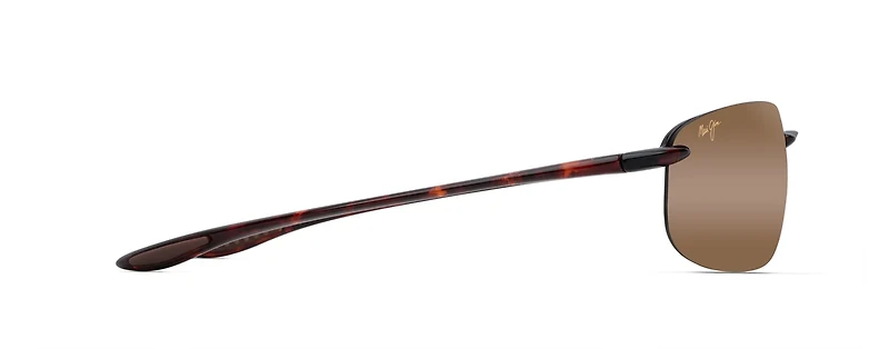 Maui Jim Unisex Hookipa Xlarge Polarized Rimless Sunglasses