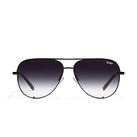 QUAY High Key Large Aviator Sunglasses