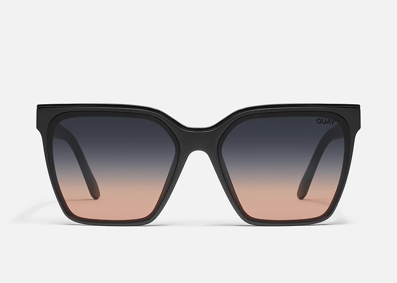 QUAY High Key Level Up Square Sunglasses