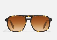 QUAY On The Fly Aviator Sunglasses