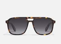 QUAY On The Fly Aviator Sunglasses