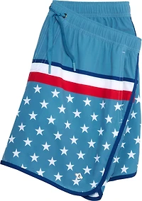 BURLEBO Men's Swim Trunks 6.25