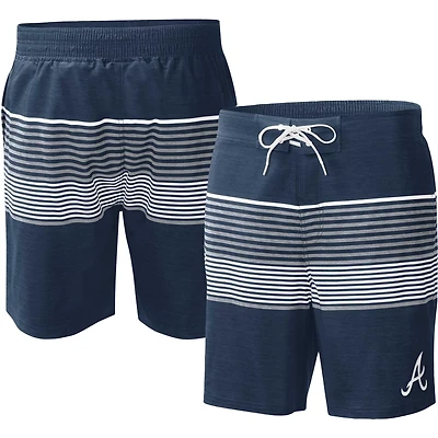 G-III Sports by Carl Banks Men's Atlanta Braves Coastline Volley Swim Shorts