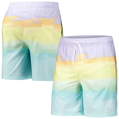 G-III Sports by Carl Banks Chicago Cubs Perfect Game Volley Board Shorts