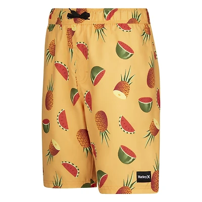 Hurley Boys' Fruit Slice Pull-On Swim Shorts