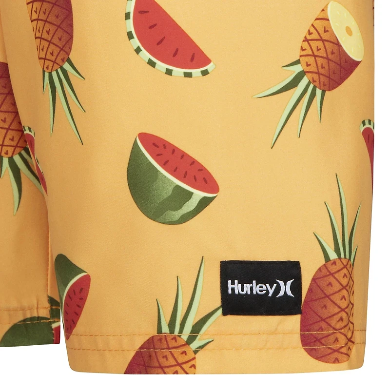 Hurley Boys' Fruit Slice Pull-On Swim Shorts