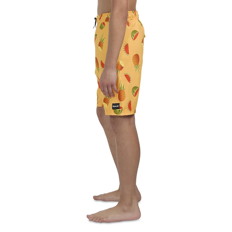 Hurley Boys' Fruit Slice Pull-On Swim Shorts