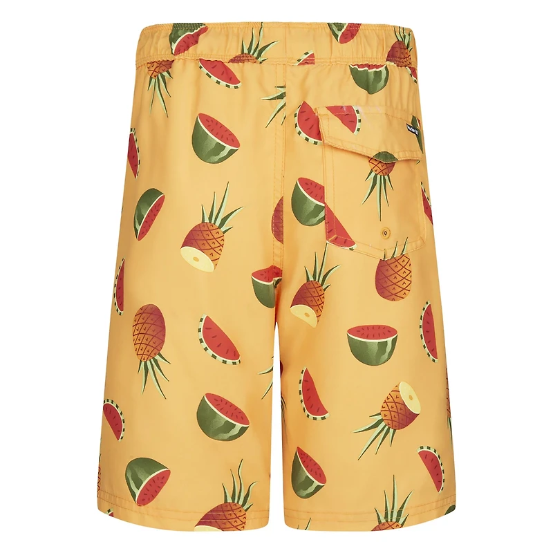 Hurley Boys' Fruit Slice Pull-On Swim Shorts