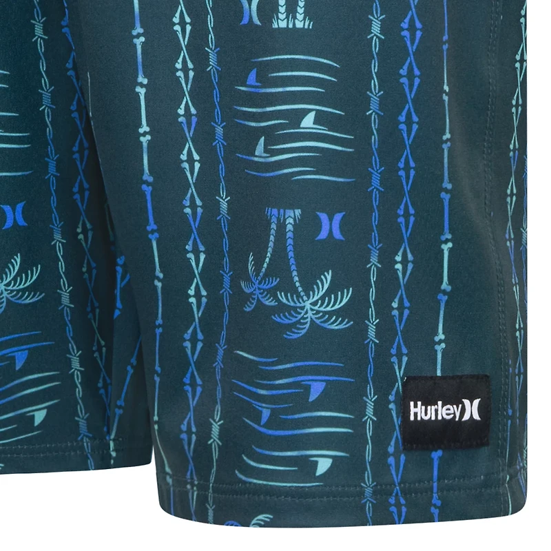 Hurley Boys' Palm Stripe Boardshorts