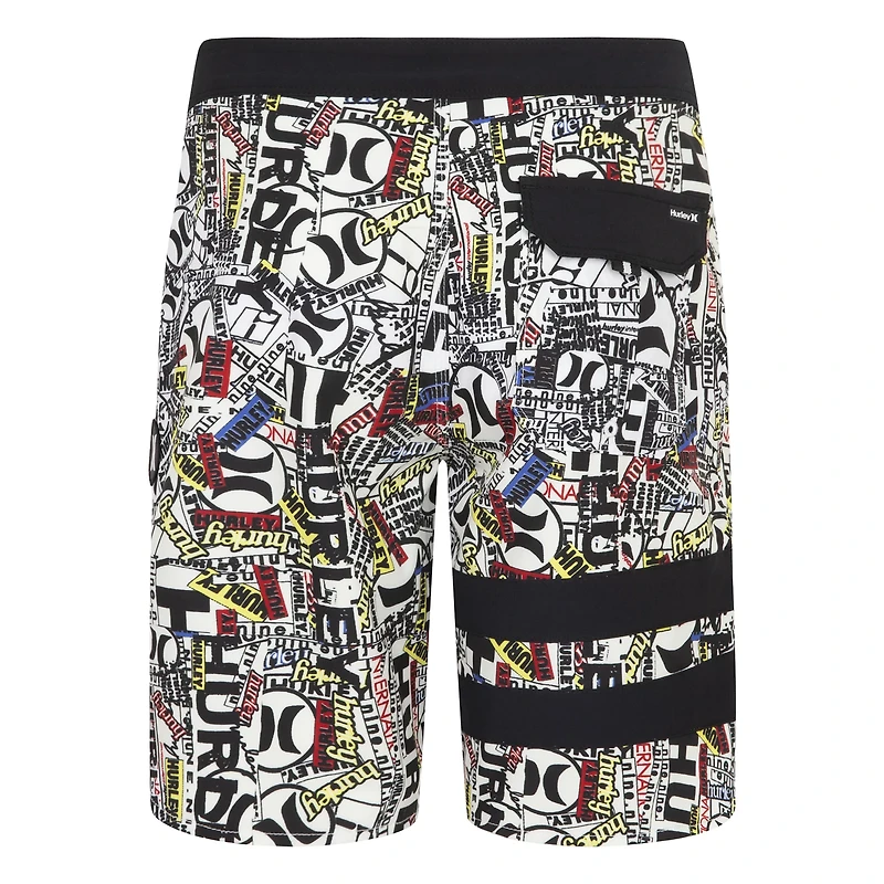 Hurley Boys' Phantom 25th Blockparty Boardshorts