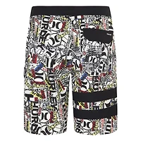 Hurley Boys' Phantom 25th Blockparty Boardshorts