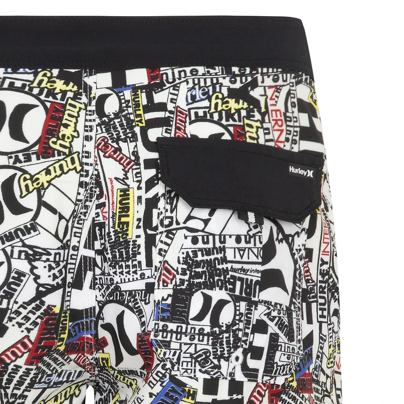 Hurley Boys' Phantom 25th Blockparty Boardshorts