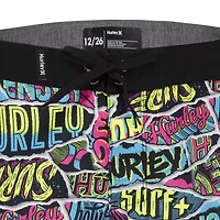 Hurley Boys' Ripped Sticker Boardshorts