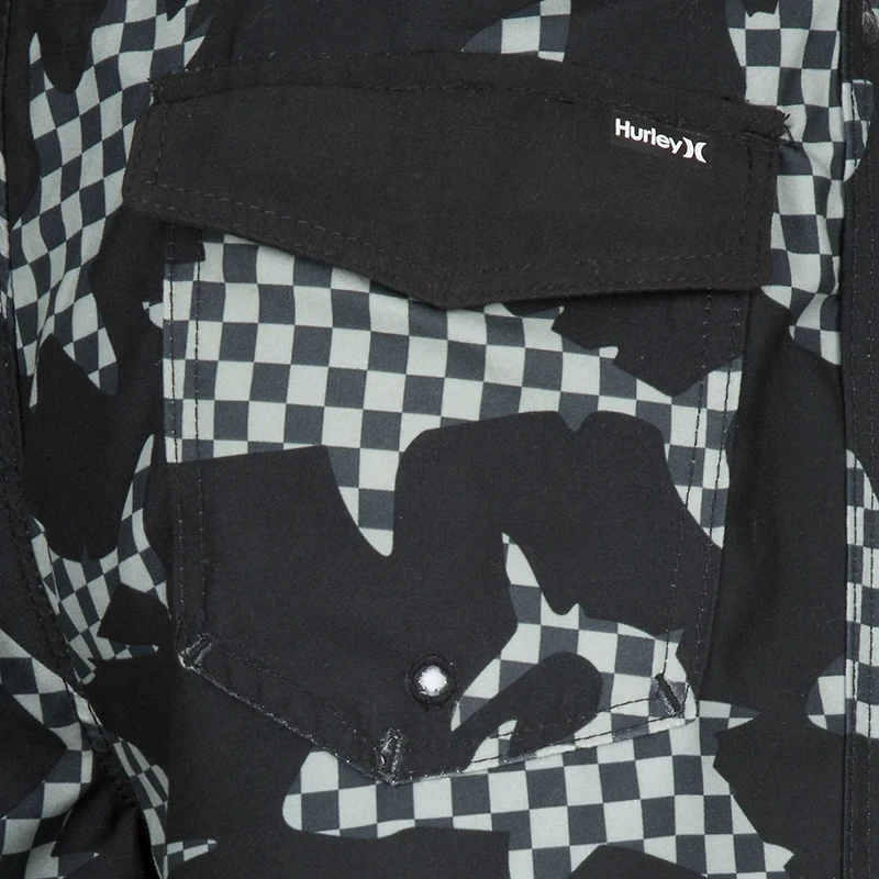 Hurley Boys' Shark Check Boardshorts