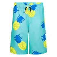 Hurley Boys' Tossed Pineapple Pull-On Swim Shorts