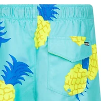 Hurley Boys' Tossed Pineapple Pull-On Swim Shorts