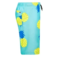 Hurley Boys' Tossed Pineapple Pull-On Swim Shorts