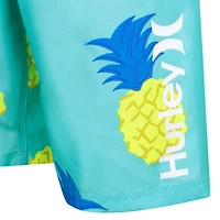 Hurley Boys' Tossed Pineapple Pull-On Swim Shorts