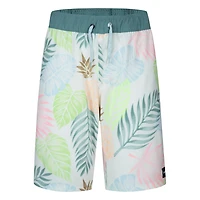 Hurley Boys' Washed Pineapple Pull-On Swim Shorts