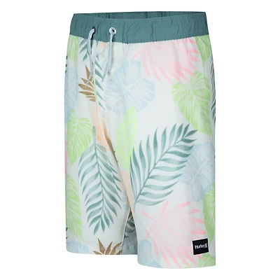 Hurley Boys' Washed Pineapple Pull-On Swim Shorts