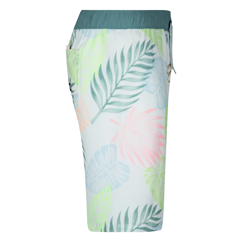 Hurley Boys' Washed Pineapple Pull-On Swim Shorts