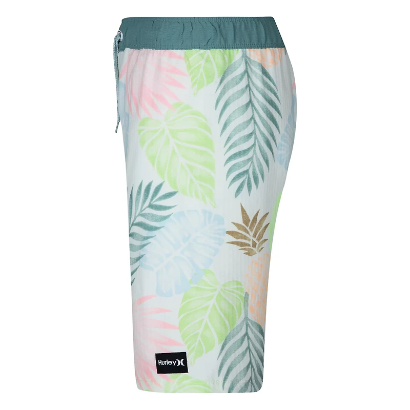 Hurley Boys' Washed Pineapple Pull-On Swim Shorts