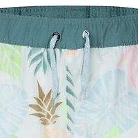Hurley Boys' Washed Pineapple Pull-On Swim Shorts