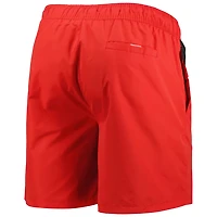 Starter Men's Chicago Blackhawks Freestyle Volley Swim Shorts