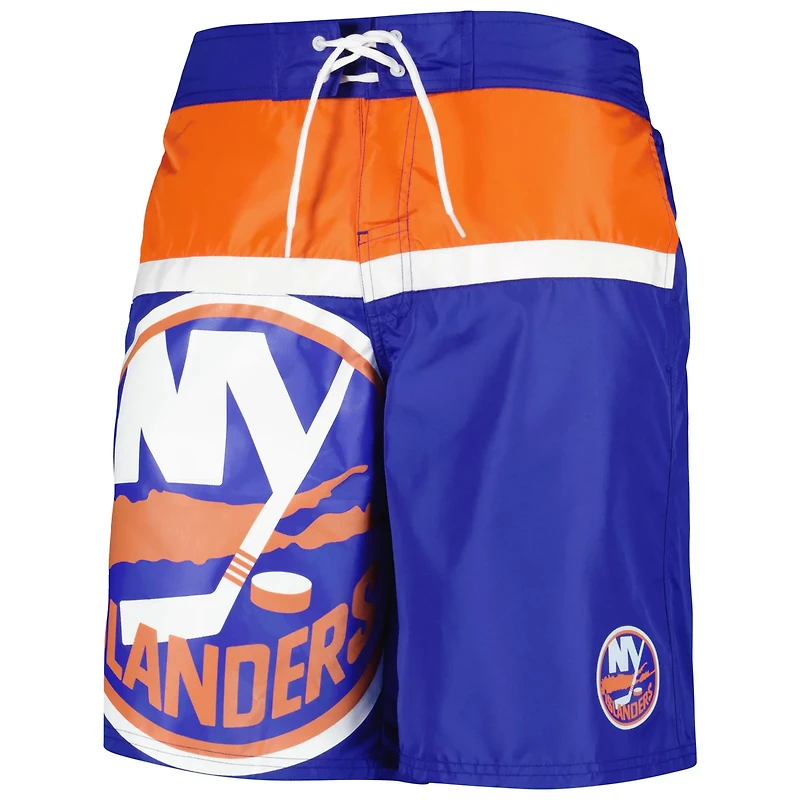 Starter Men's New York Islanders Sea Wind Swim Trunks
