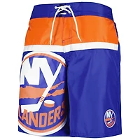 Starter Men's New York Islanders Sea Wind Swim Trunks