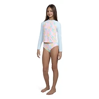 Hurley Girls' 3-Piece Rashguard Set