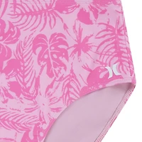 Hurley Girls' Crossback Tankini 2-Piece Swim Set