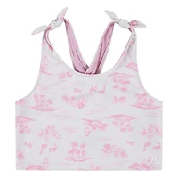 Hurley Girls' Crossback Tankini 2-Piece Swim Set