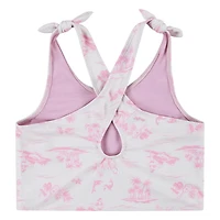 Hurley Girls' Crossback Tankini 2-Piece Swim Set