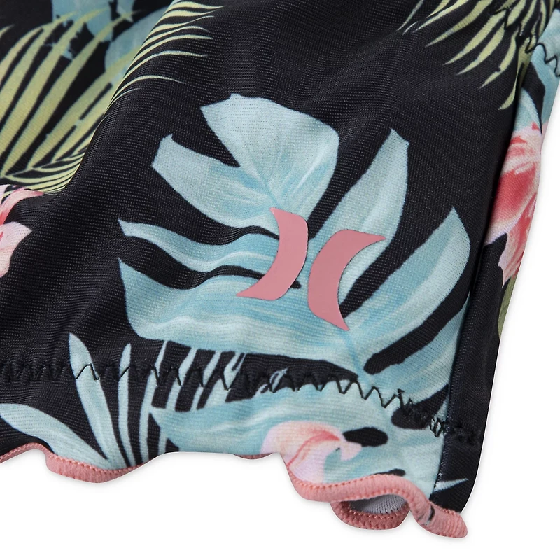 Hurley Girls' Halter Bikini 2-Piece Swim Set