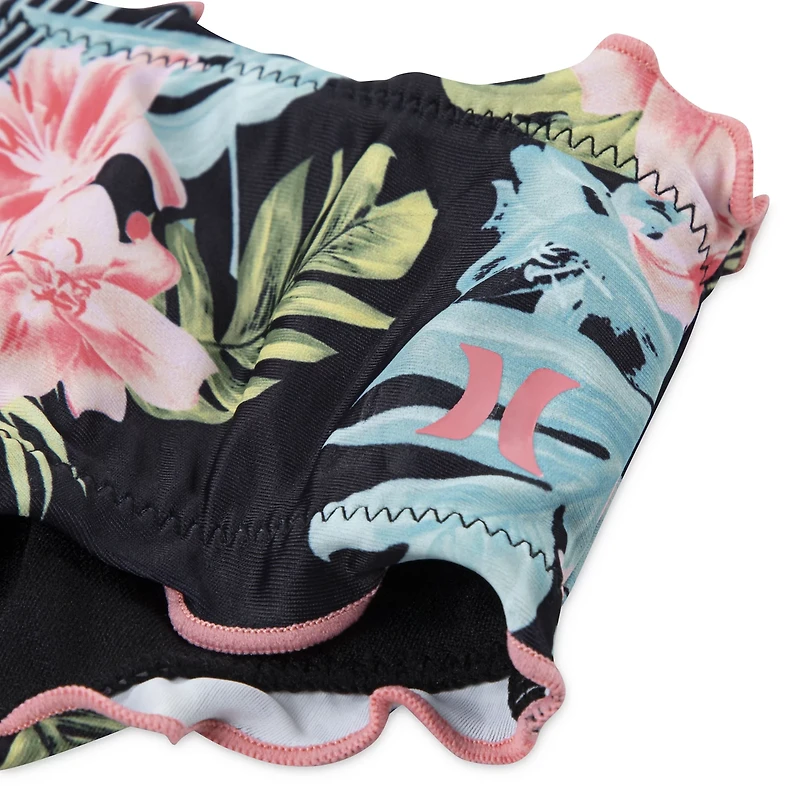 Hurley Girls' Halter Bikini 2-Piece Swim Set