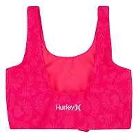 Hurley Girls' Knot Tankini Set