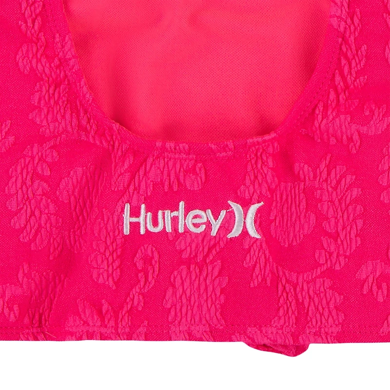 Hurley Girls' Knot Tankini Set