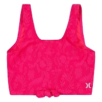Hurley Girls' Knot Tankini Set