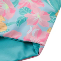 Hurley Girls' Reversible Triangle Bralette Bikini 2-Piece Swim Set