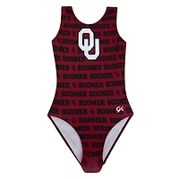Youth Oklahoma Sooners Elite Spirit Leotard