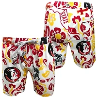 Youth Wes  Willy Florida State Seminoles Allover Print Vault Tech Swim Trunks