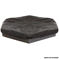 Jack & June Hexagonal Cedar Sand Box Playset